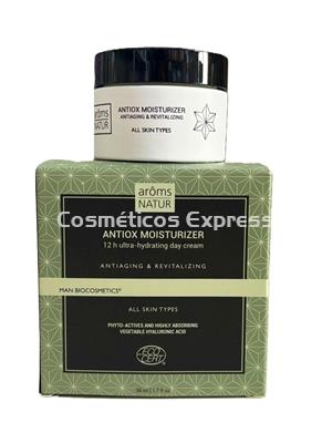 Arôms Natur Antiox Moisturizer Crema Hidratante Antiedad Hombre Man Biocosmetics - Imagen 1