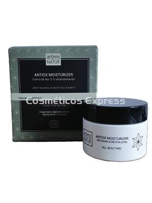 Arôms Natur Antiox Moisturizer Crema Hidratante Antiedad Hombre Man Biocosmetics - Imagen 2