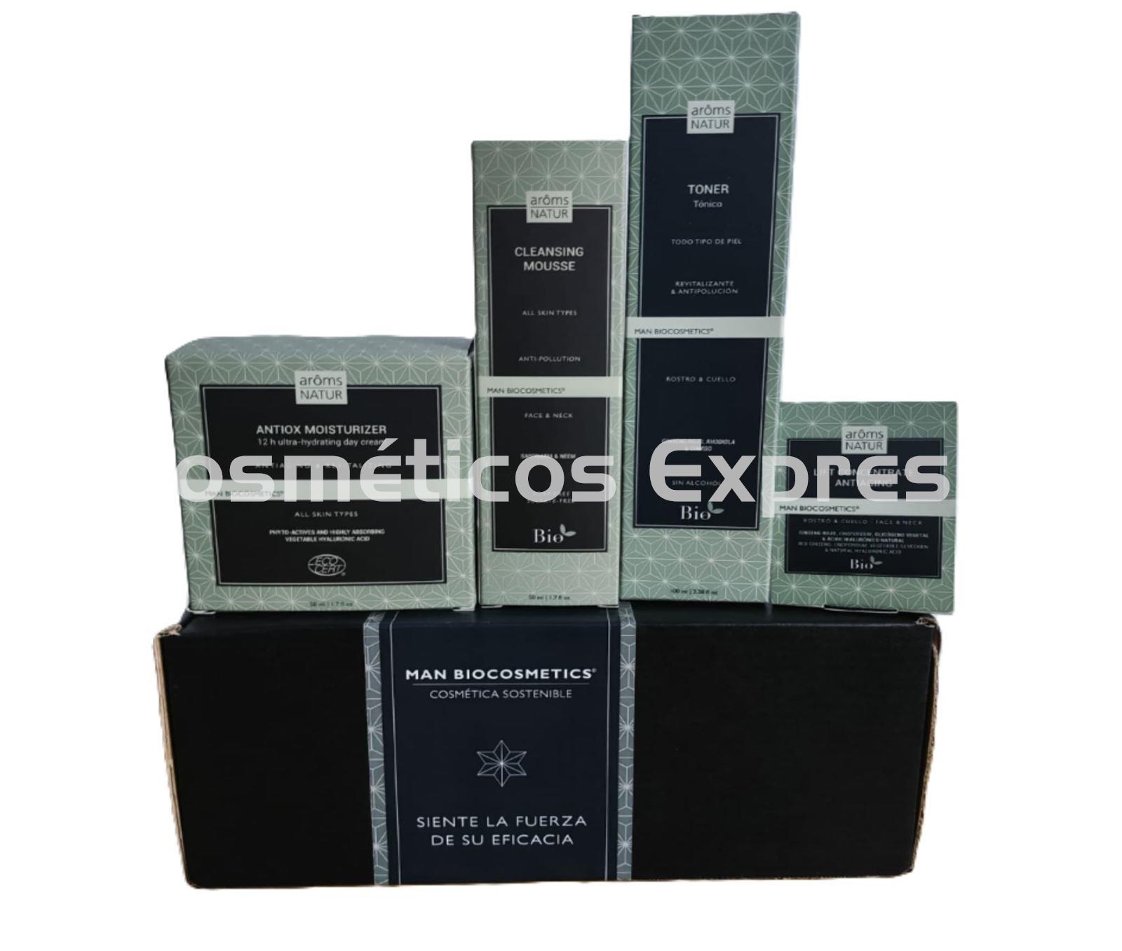 Arôms Natur Pack Cuidado Masculino Crema Antiox Moisturizer Man Biocosmetics - Imagen 1