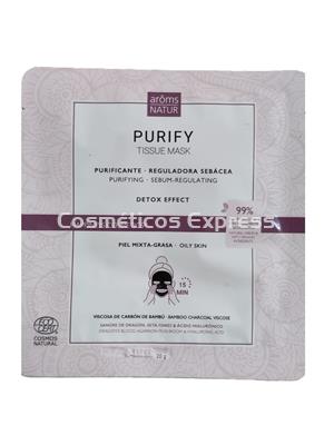 Arôms Natur Tissue Mask Purify 4 Unidades - Imagen 1