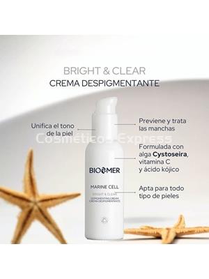 BIO MER Crema Despigmentante Bright & Clear Marine Cell - Imagen 2