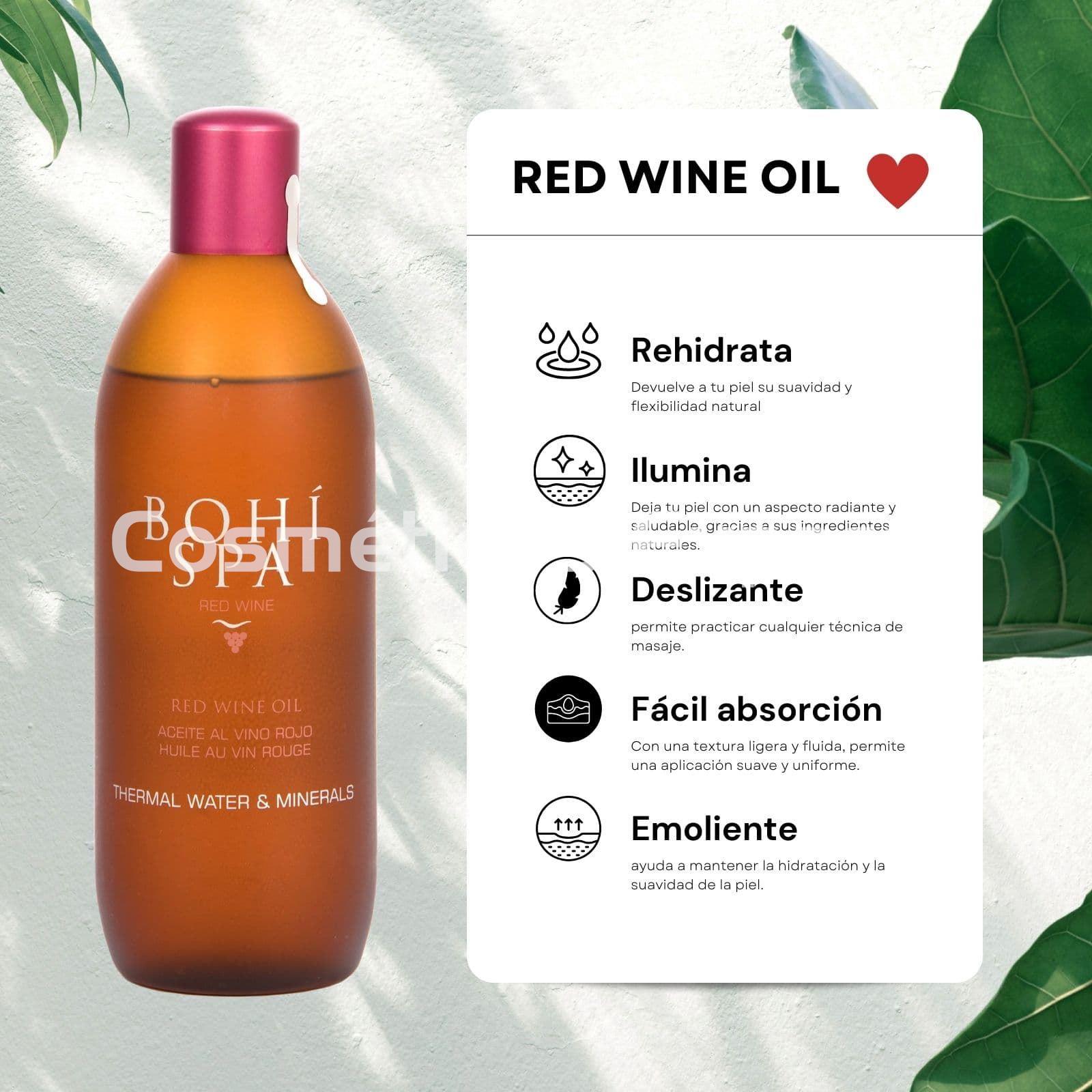 Bohí Spa Red Wine Oil - Imagen 2