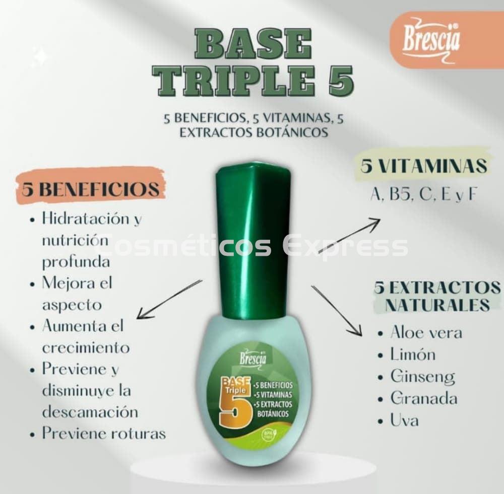 Brescia Base Nutritiva Triple 5 Beneficios - Imagen 4