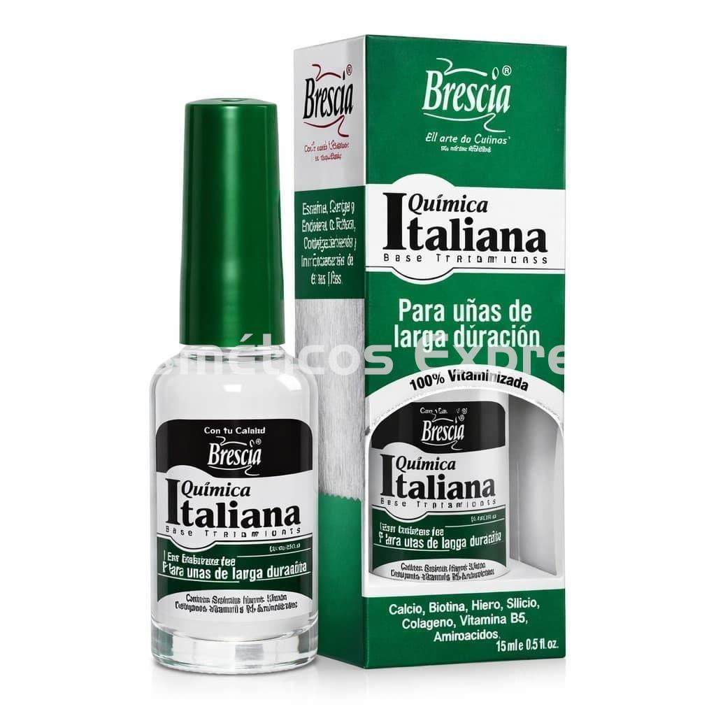 Brescia Endurecedor Uñas Base Tratamiento Química Italiana - Imagen 1