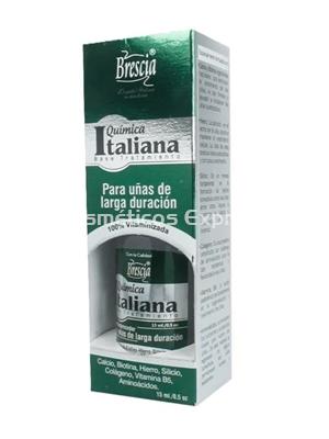 Brescia Endurecedor Uñas Base Tratamiento Química Italiana - Imagen 1