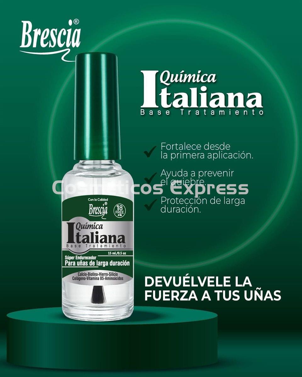 Brescia Endurecedor Uñas Base Tratamiento Química Italiana - Imagen 3