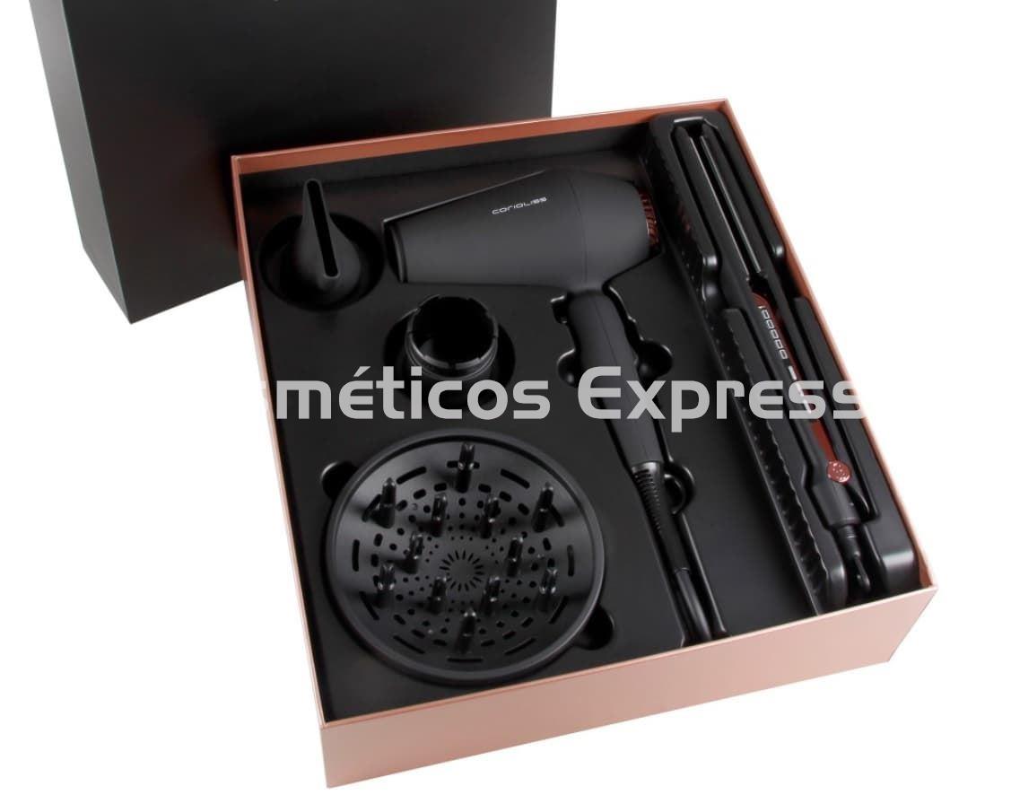 Corioliss Pack Plancha C3 y Secador Kompactissimo BLACK COPPER - Imagen 2