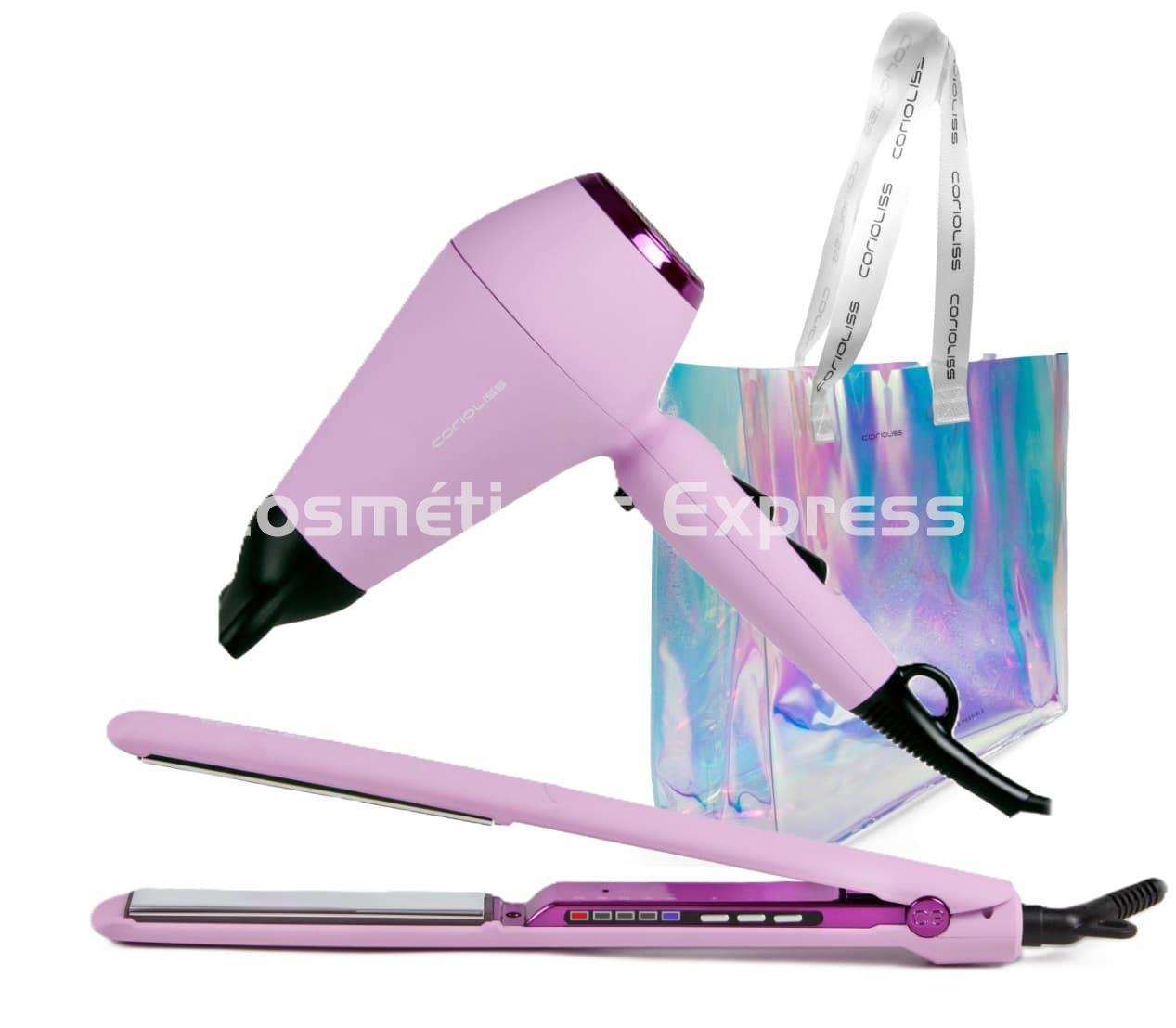 Corioliss Pack Plancha C3 y Secador Kompactissimo Lilac - Imagen 1