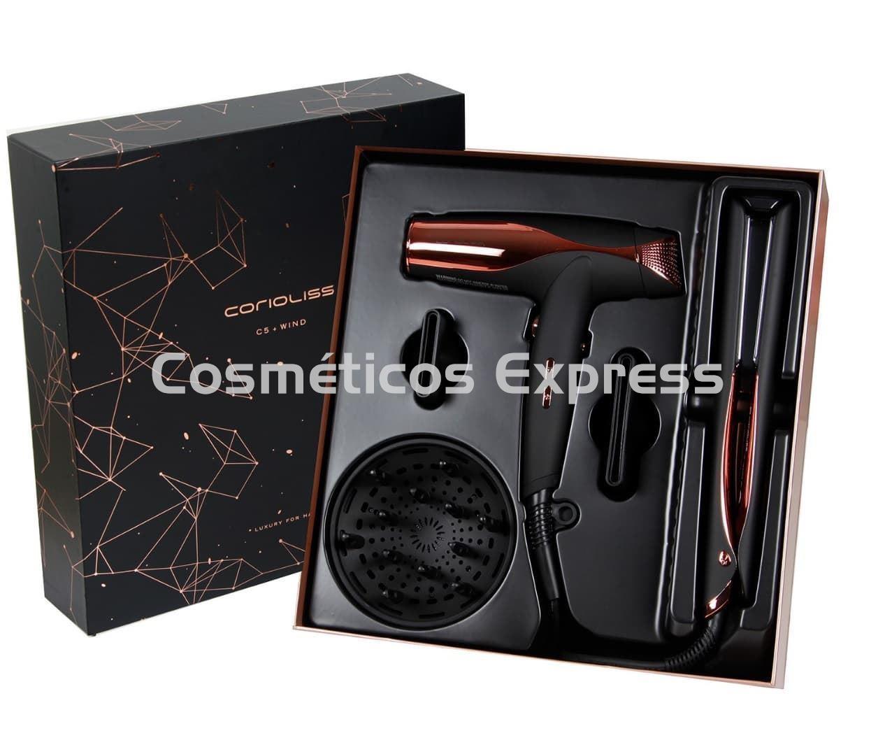 Corioliss Pack Plancha C5 BLACK COPPER + Secador WIND - Imagen 2