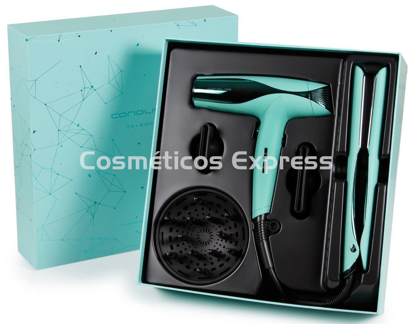 Corioliss Pack Plancha C5 BLACK COPPER + Secador WIND - Imagen 1