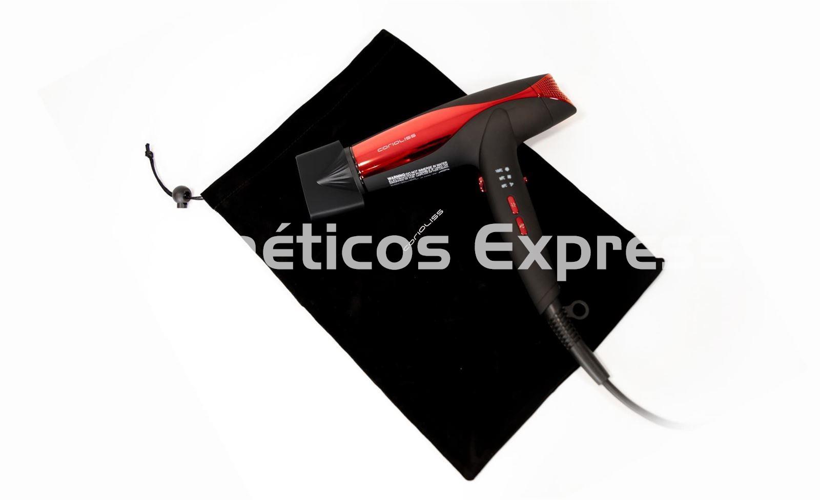 Corioliss Pack Plancha C5 + Secador WIND BLACK RED - Imagen 3