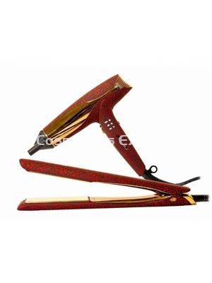 Corioliss Pack Plancha C5 + Secador WIND RED LEOPARD - Imagen 1