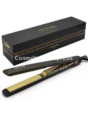 Corioliss Plancha de Pelo C3 Gold Leopard Soft Touch - Imagen 1