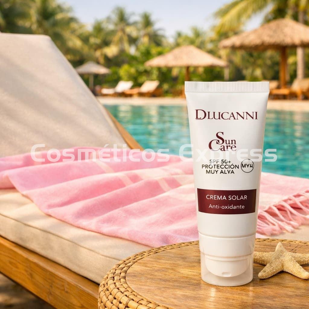 D'Lucanni Crema Solar Sun Care SPF 50+ Color Natural - Imagen 2