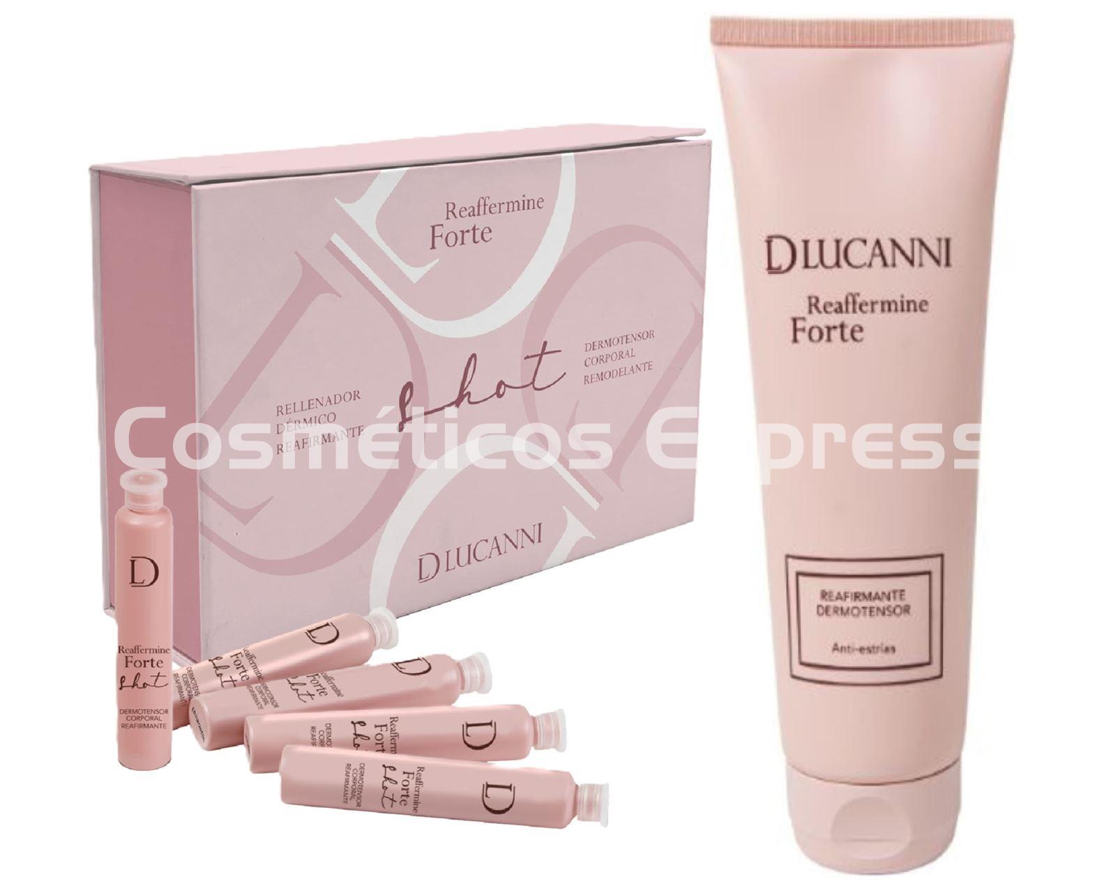 D'Lucanni Pack Corporal Reafirmante Reaffermine Forte Crema y Ampollas - Imagen 1