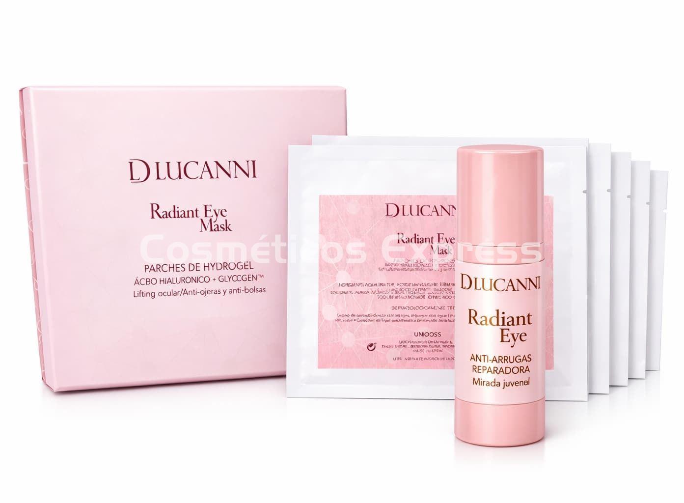 D'Lucanni Pack Radiant Eye Contorno de Ojos Crema y Parches - Imagen 1