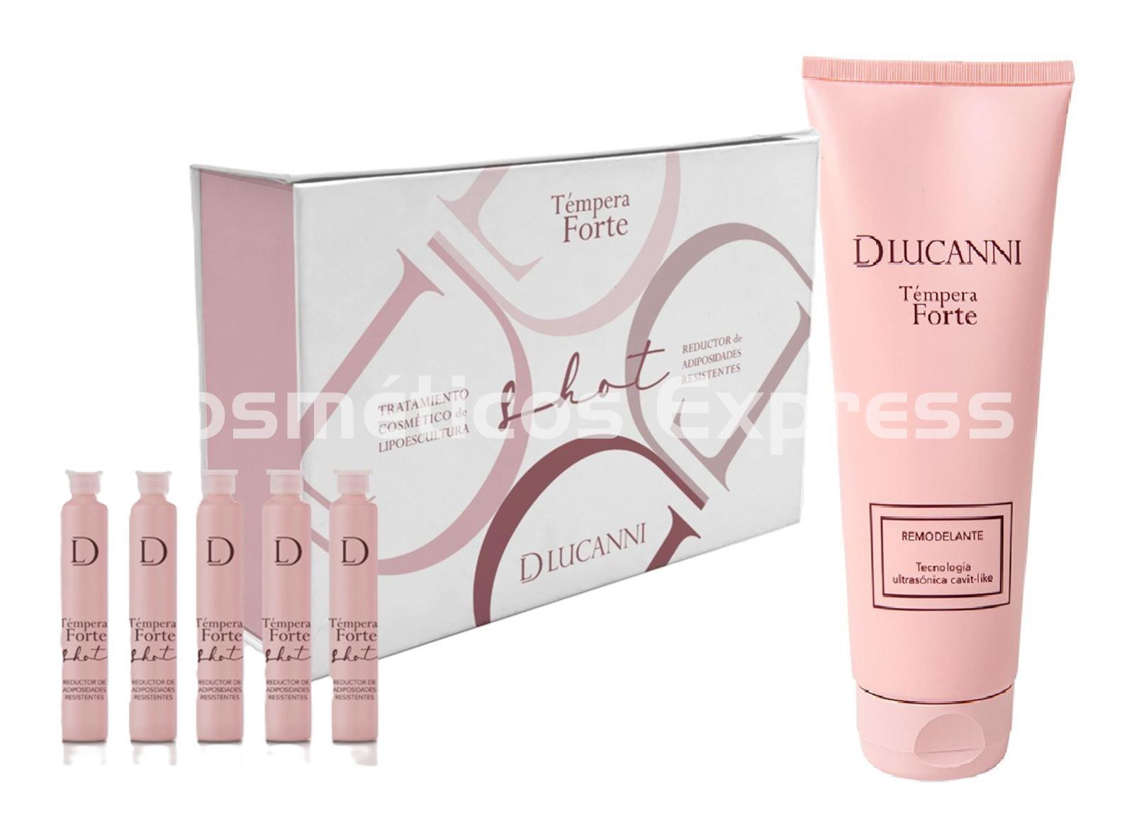 D'Lucanni Pack Témpera Forte Triple Acción Crema y Shot - Imagen 1