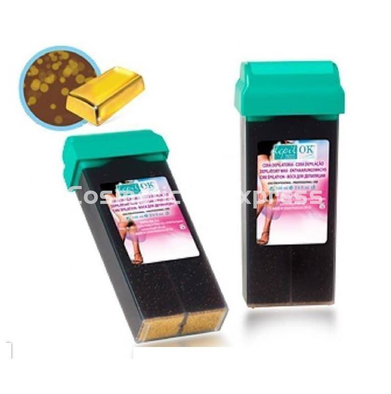 Depil Ok Cera Roll-On Chocogold - Imagen 1