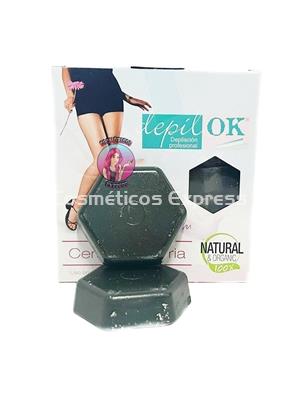 Depil Ok Cera Tradicional Negra con Sedimentos Marinos 1 Kg - Imagen 1