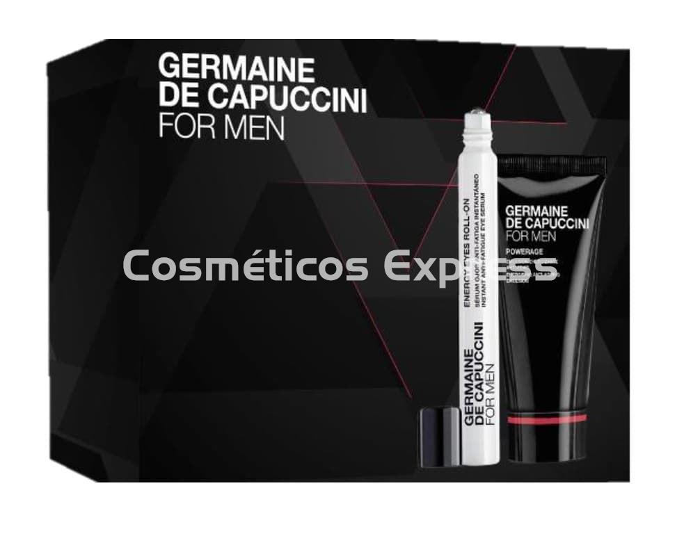 Germaine de Capuccini Pack FOR MEN Powerage + Energy Eye Roll-On - Imagen 1