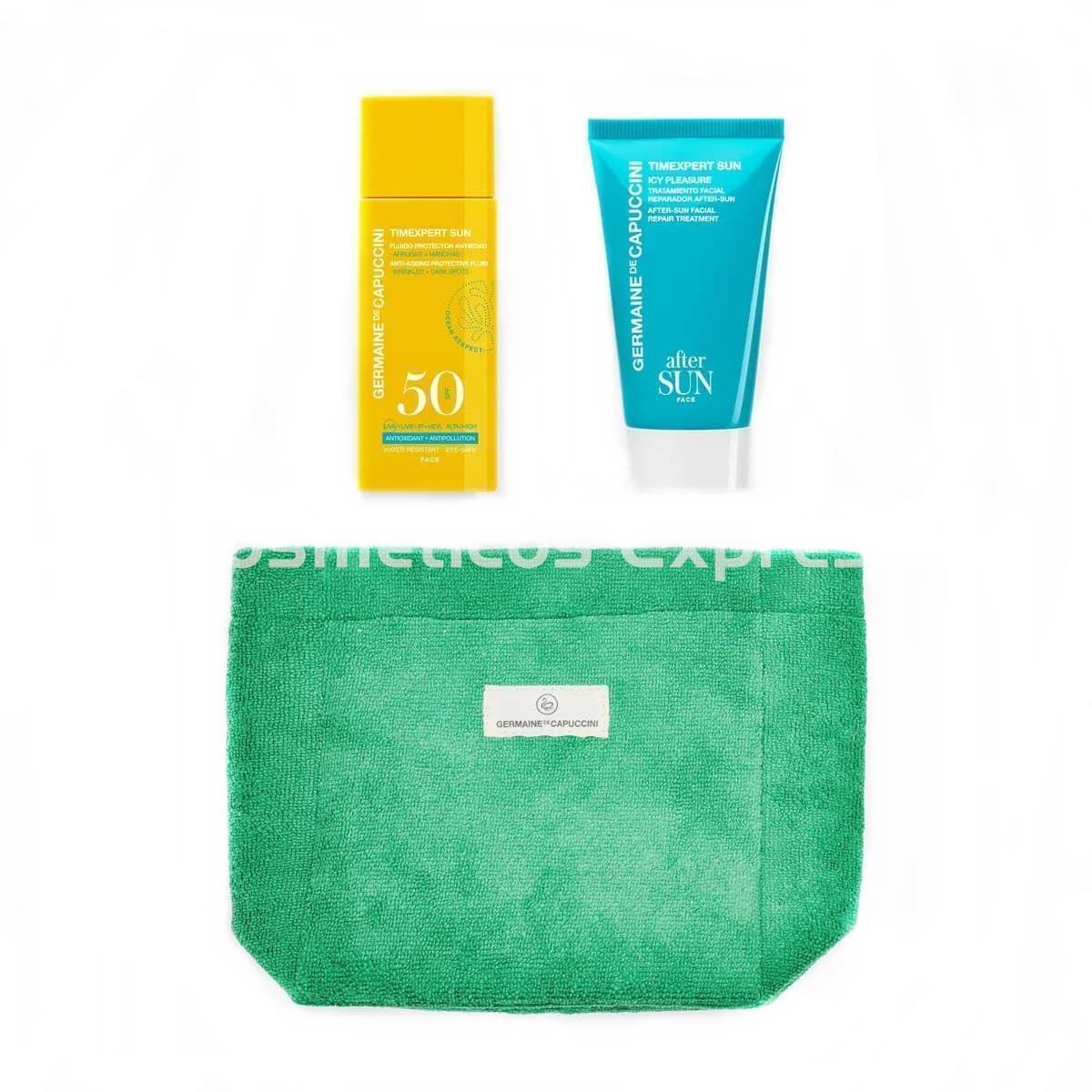 Germaine de Capuccini Pack Rutina Pre&Post Sun Face Fluido SPF 50 Timexpert Sun - Imagen 1