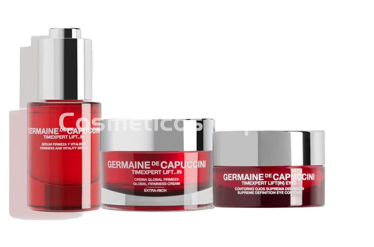 Germaine de Capuccini Pack Timexpert Lift Extra Rich Crema, Sérum y Contorno - Imagen 1