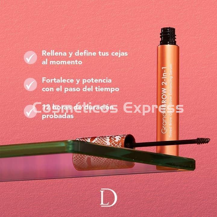 Grande Brow 2 en 1 Sérum Potenciador de Cejas Medium D'Lucanni - Imagen 3