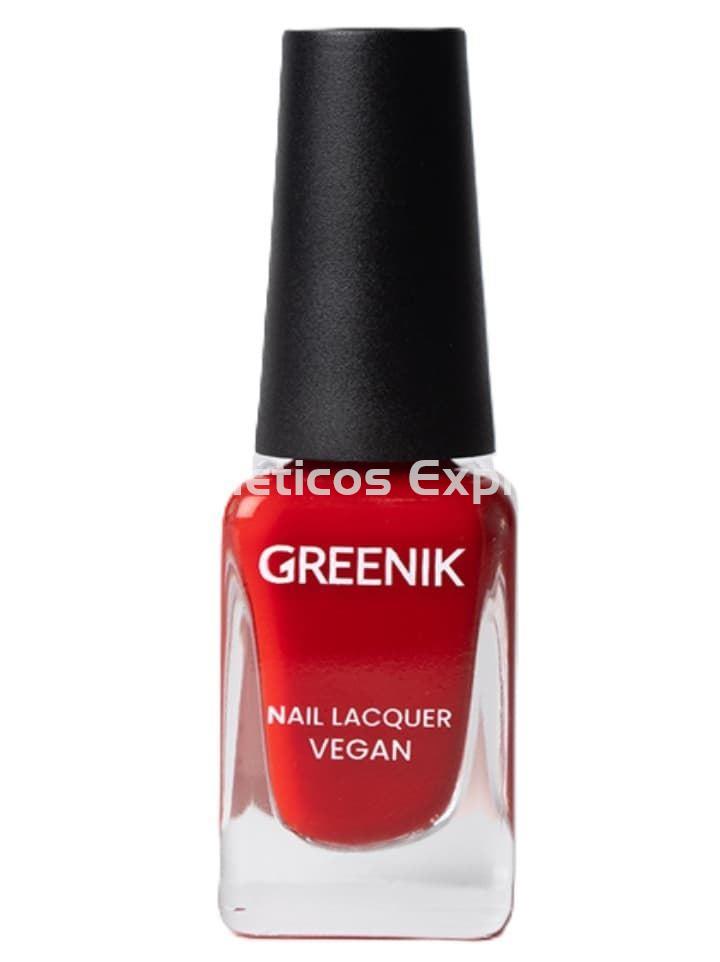 Greenik Esmalte Vegano Rojo R08 - Imagen 1
