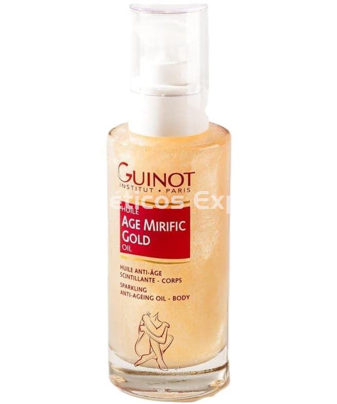 Guinot Aceite Corporal Antiedad Age Mirific Gold - Imagen 1