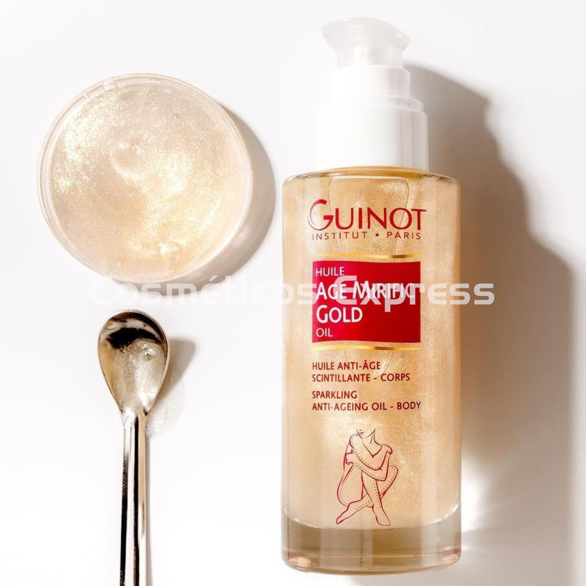 Guinot Aceite Corporal Antiedad Age Mirific Gold - Imagen 4