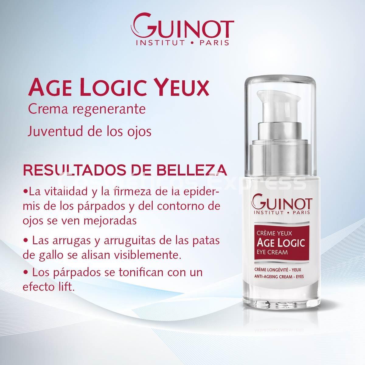 Guinot Crema Contorno de Ojos Age Logic - Imagen 2