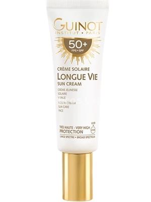 Guinot Crema Solar Facial Longue Vie SPF 50+ - Imagen 1
