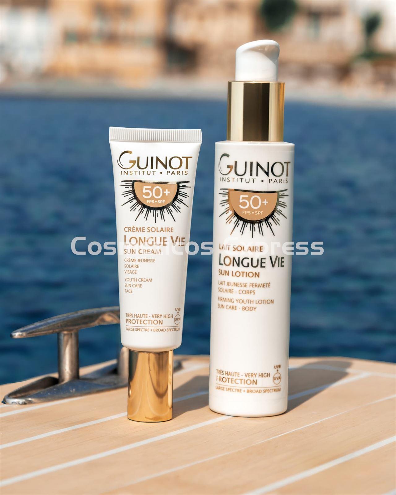 Guinot Crema Solar Facial Longue Vie SPF 50+ - Imagen 3