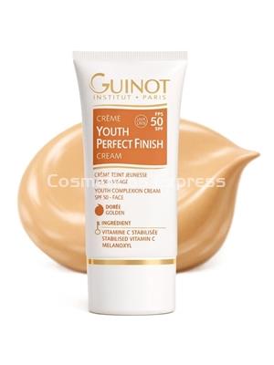 Guinot Crema Youth Perfect Finish SPF 50 Tono Dorado - Imagen 1