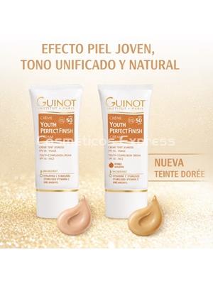Guinot Crema Youth Perfect Finish SPF 50 Tono Dorado - Imagen 2