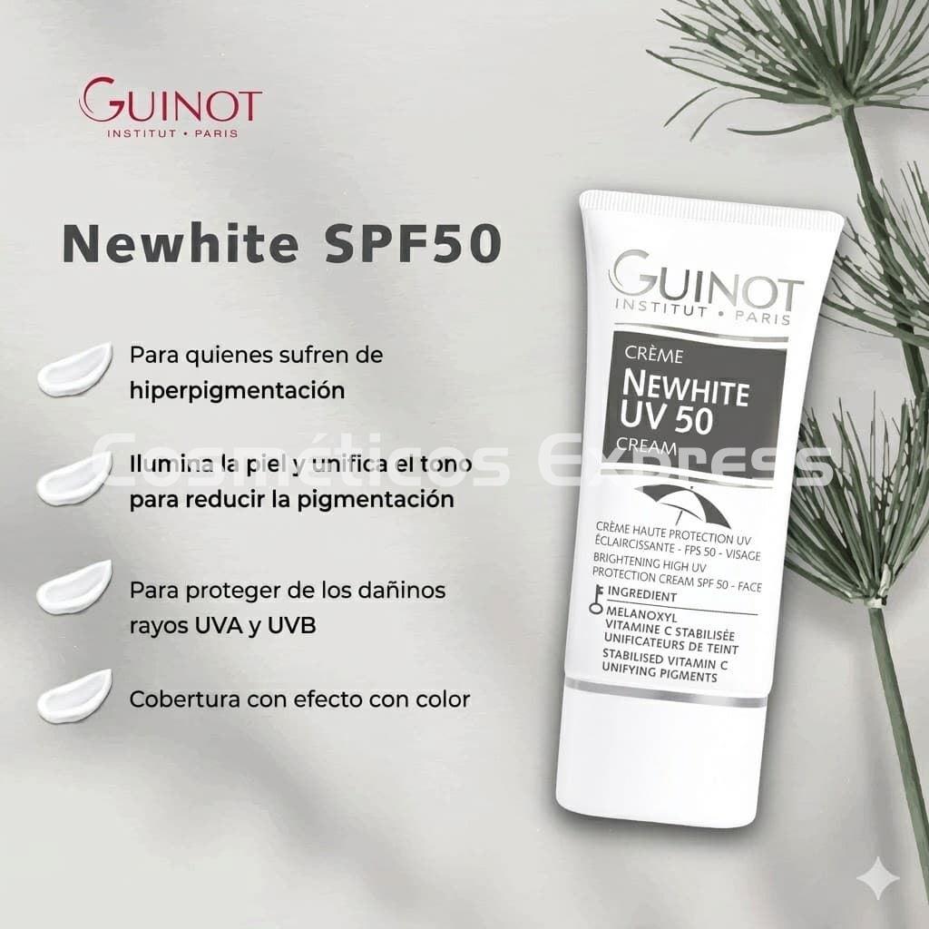 Guinot Newhite UV 50 Crema Solar Despigmentante - Imagen 2
