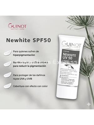 Guinot Newhite UV 50 Crema Solar Despigmentante - Imagen 2