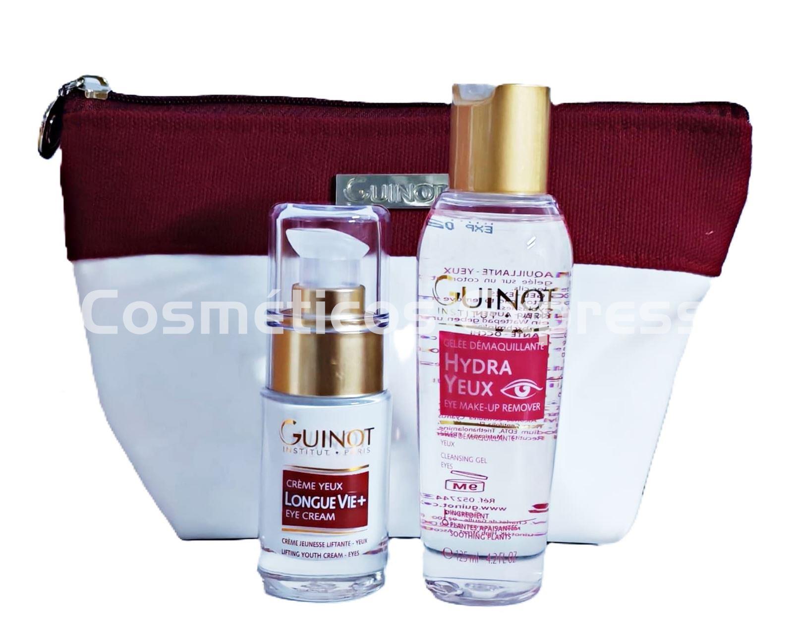 Guinot Pack Contorno de Ojos Longue Vie+ y Desmaquillante Hydra Yeux - Imagen 1