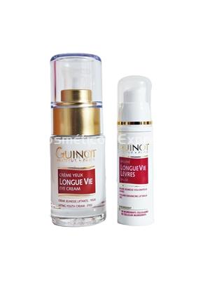 Guinot Pack Crema Contorno de Ojos Longue Vie y Bálsamo Labial - Imagen 1