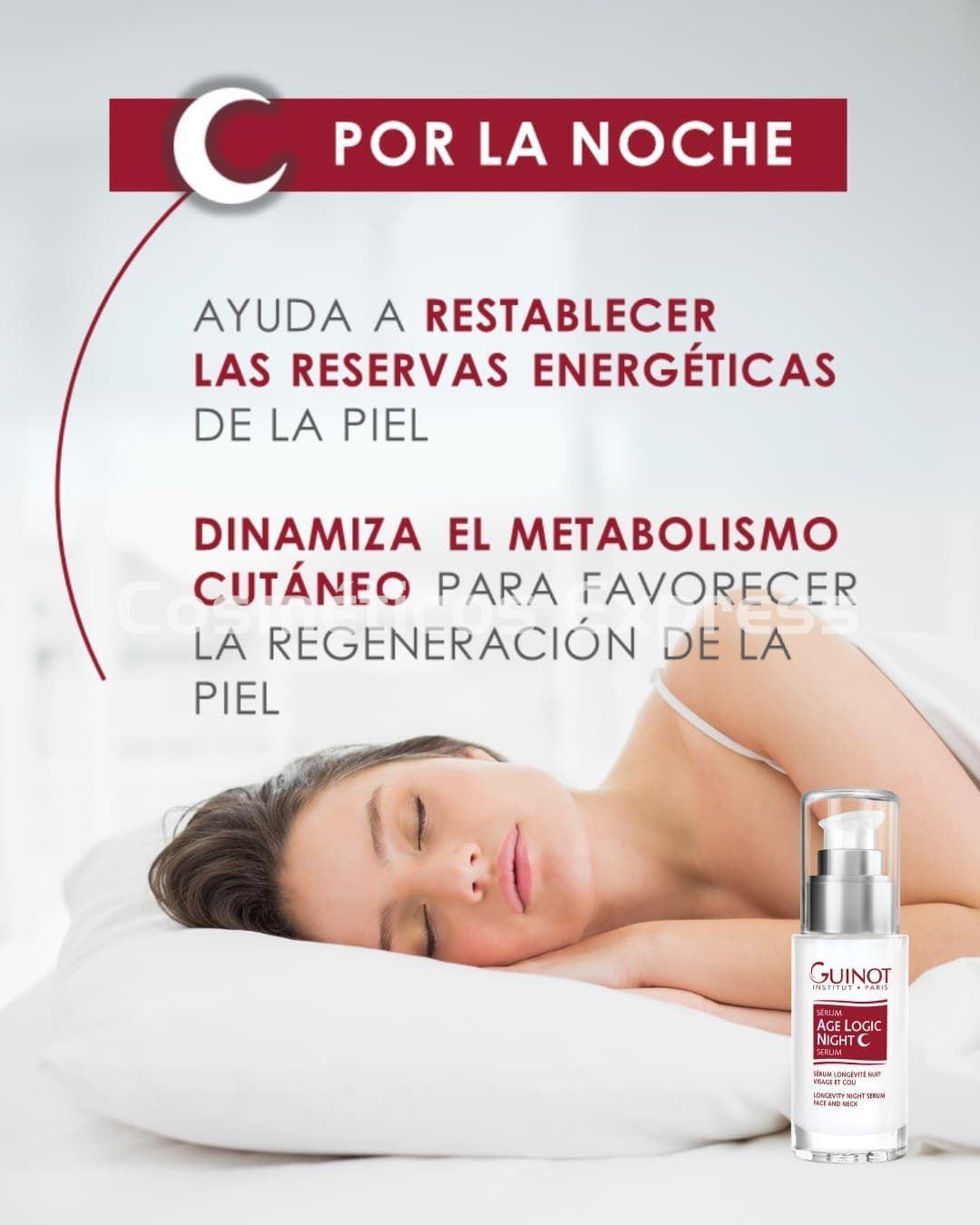 Guinot Sérum Antiedad Noche Age Logic - Imagen 4
