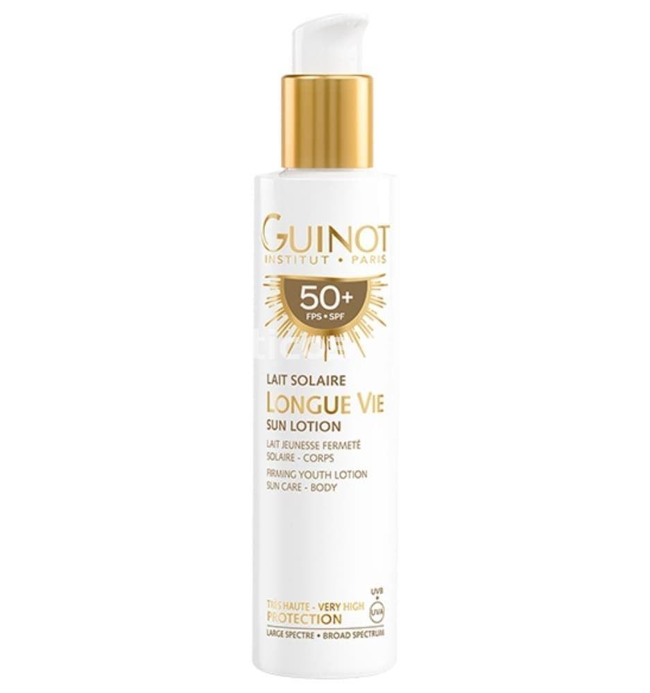 Guinot Sun Lotion SPF 50+ Longue Vie Antiedad Corporal - Imagen 1