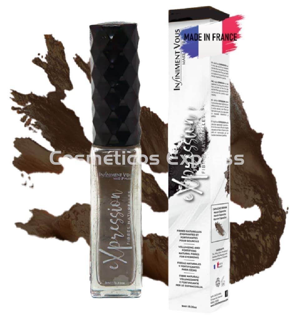 Infiniment Vous Fibras Naturales Cejas Dark Espresso Negro - Imagen 1