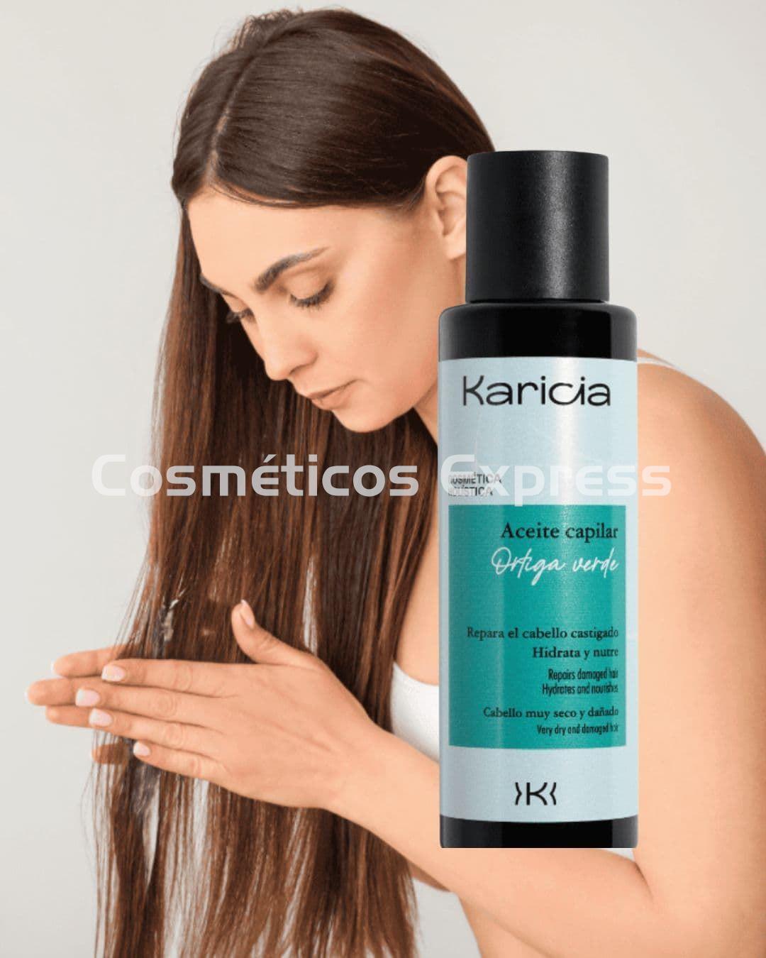 Karicia Aceite Capilar Ortiga Verde - Imagen 4