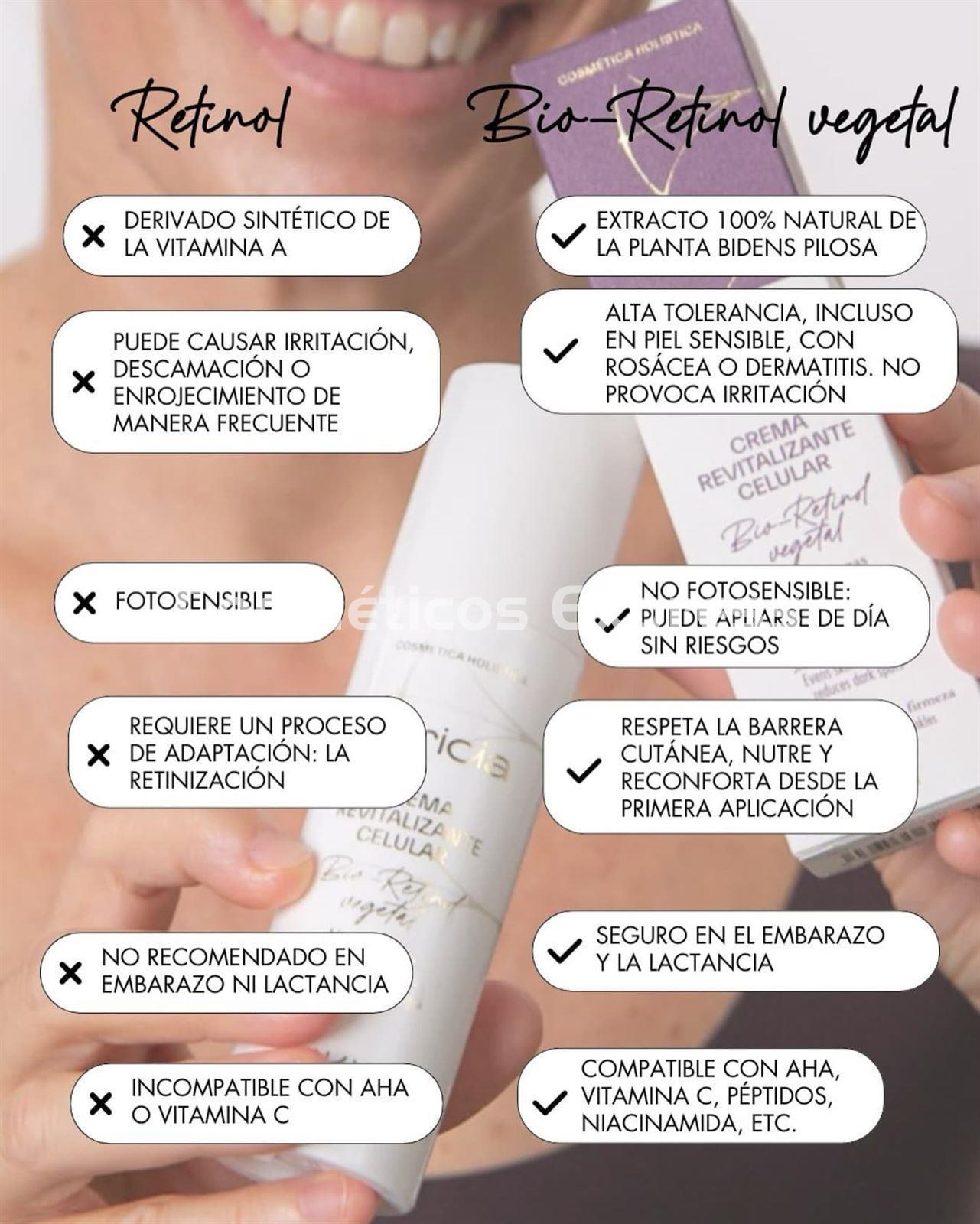 Karicia Crema Revitalizante Celular Bio-Retinol Vegetal - Imagen 3