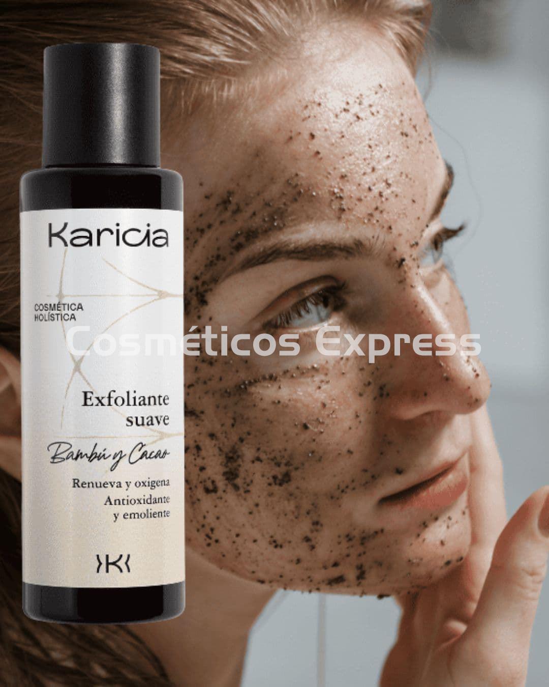 Karicia Exfoliante Suave Bambú y Cacao - Imagen 2