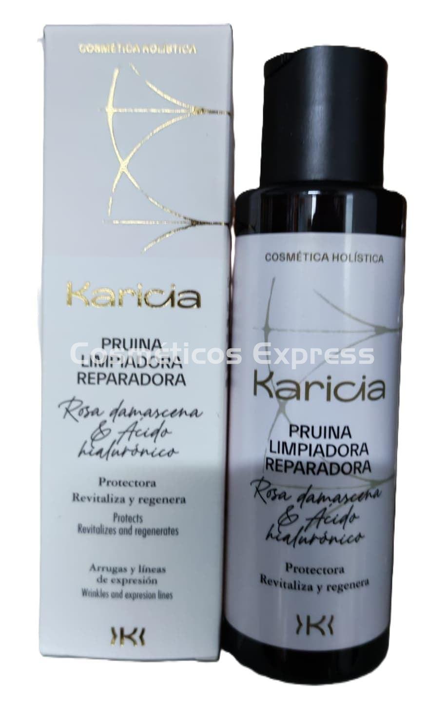 Karicia Pruina Limpiadora Reparadora Rosa Damascena y Ácido Hialurónico - Imagen 1