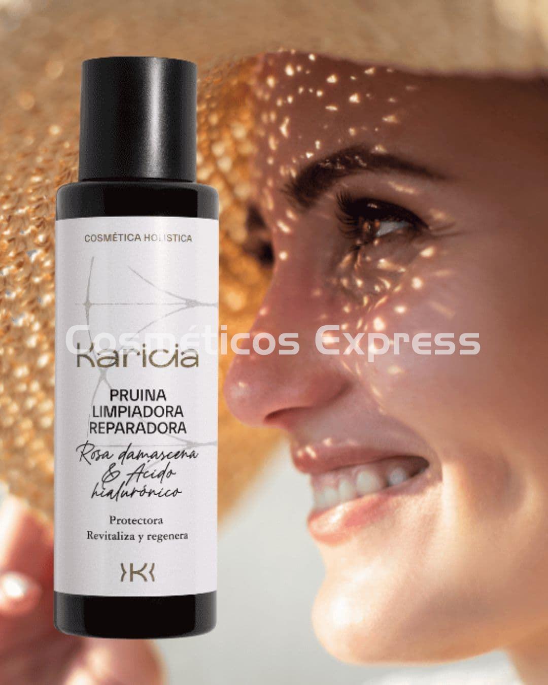 Karicia Pruina Limpiadora Reparadora Rosa Damascena y Ácido Hialurónico - Imagen 2