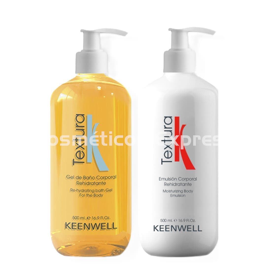 Keenwell Pack Rehidratante Textura Emulsión y Gel de Baño - Imagen 1