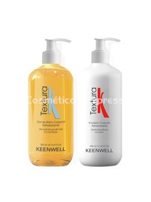 Keenwell Pack Rehidratante Textura Emulsión y Gel de Baño - Imagen 1