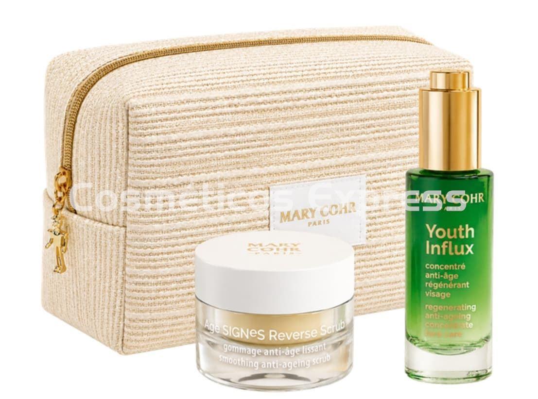 Mary Cohr Pack Youth Influx Concentrado Antiedad  y Scrub Age Signes Reverse - Imagen 1